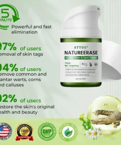 ATTDX® NatureErase Instant Alligator Oil Mole & Spot Cream