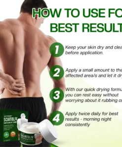 ATTDX® Sciatoliv Sciatica Relief Cream