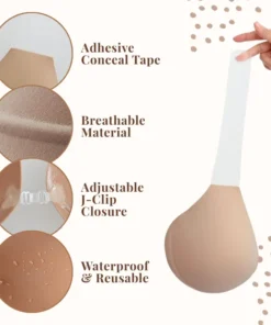 Paiduis® NakedLift Invisible Silicone Bra