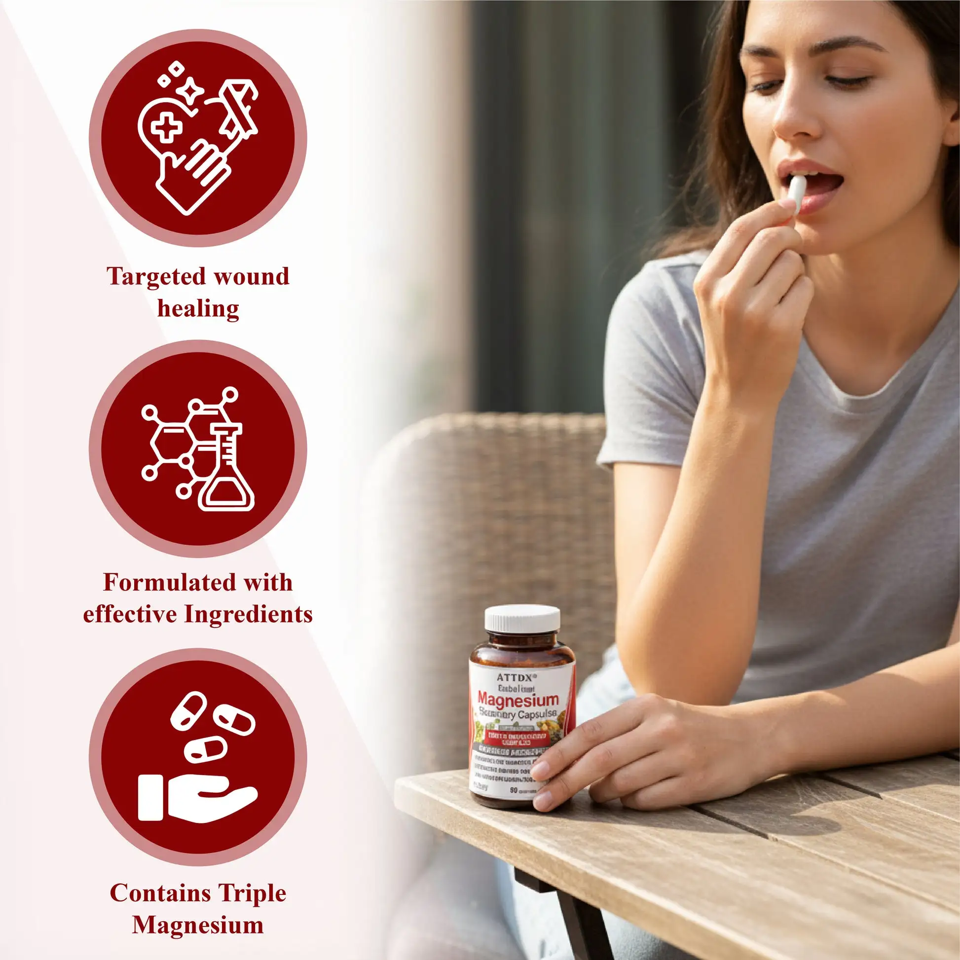 ATTDX® DiabeHeal Magnesium Recovery Capsules