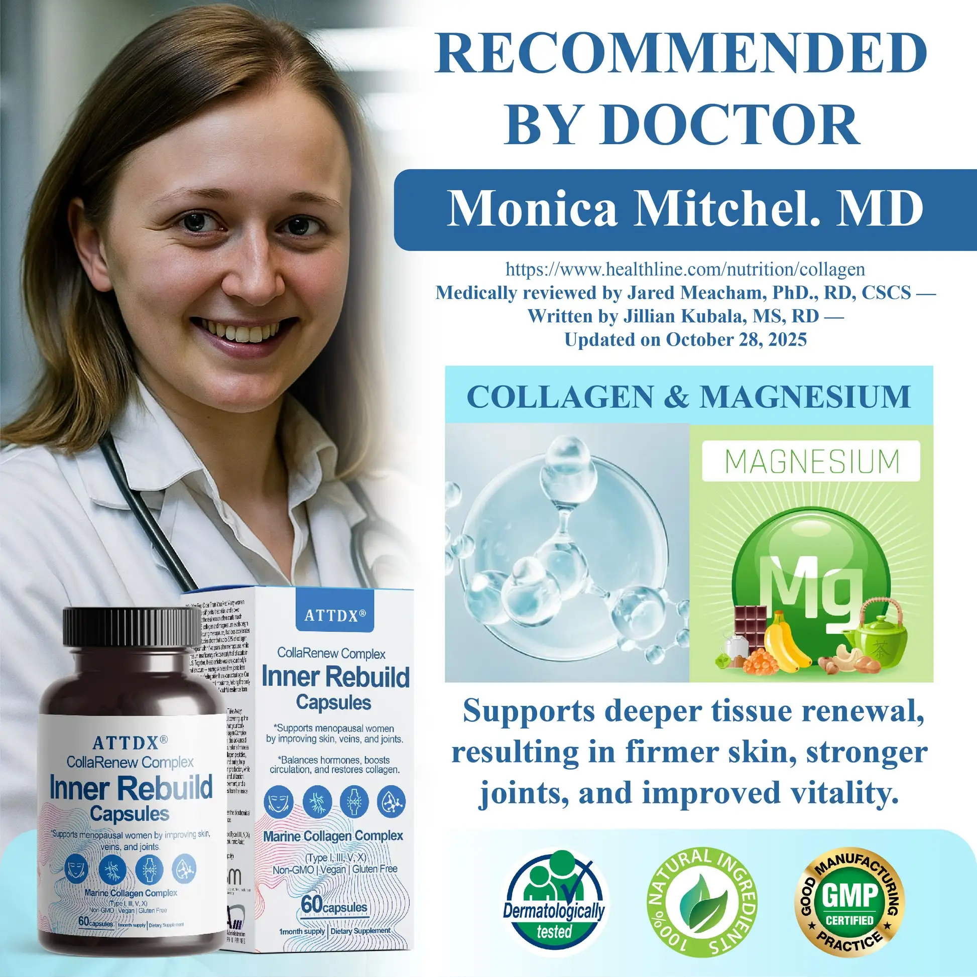 ATTDX® CollaRenew Complex Inner Rebuild Capsules