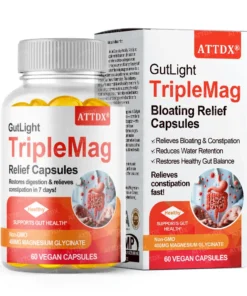 ATTDX® GutLight TripleMag Bloating Relief Capsules