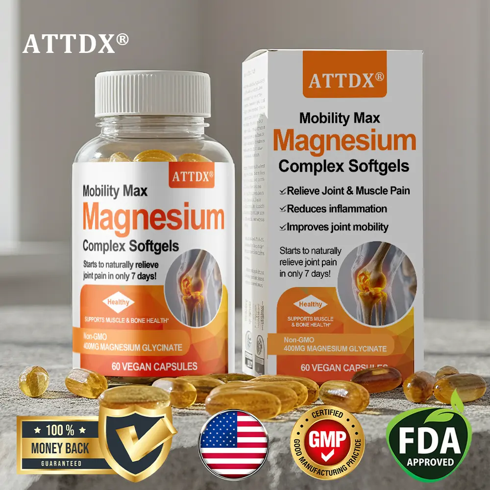 ATTDX® Mobility Max Magnesium Complex Softgels