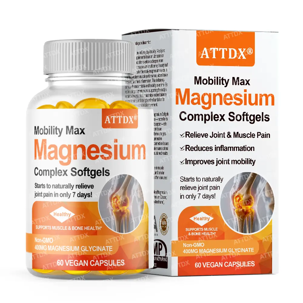 ATTDX® Mobility Max Magnesium Complex Softgels