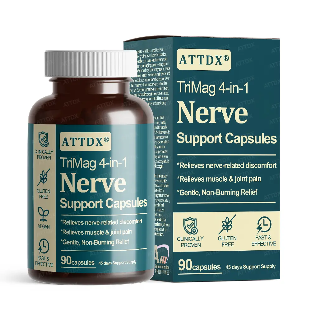 ATTDX® TriMag 4-in-1 Nerve Support Capsules