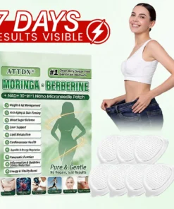 ATTDX® Moringa Berberine NAD 10-in-1 Nano Microneedle Patch