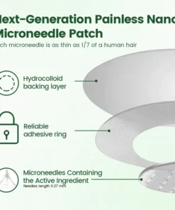 ATTDX® Moringa Berberine NAD 10-in-1 Nano Microneedle Patch